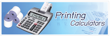 ดูประเภทเครื่องคิดเลขแบบพิมพ์กระดาษ / View printing calculator, paper printing calculators